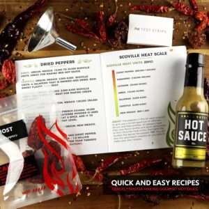 Premium Hot Sauce Making Kit for Spicy Hot Pepper Lovers