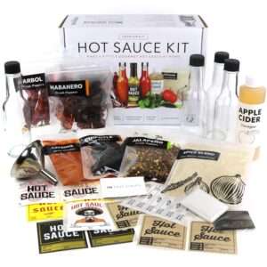 Premium Hot Sauce Making Kit for Spicy Hot Pepper Lovers