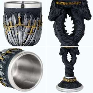 GOT Wine Goblet: Sip the Majestic Elixir of Dragons & Swords