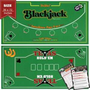 Casino Tabletop: Blackjack & Texas Hold’em Poker Showdown