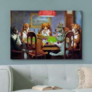 The Dogs Playing Poker Painting for the Ultimate Man Cave