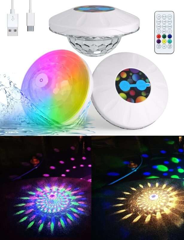 floating pool lights