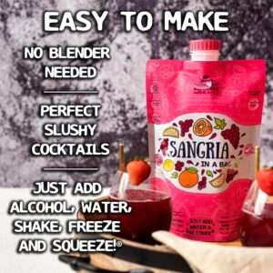 Refreshing Sangria Wine Slushie Mix: Chilled, Fruity Delight