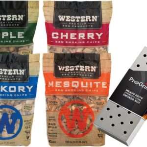 Smoky Premium BBQ Wood Smoking Chips Variety Pack