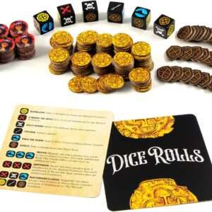 Booty Dice Pirate Board Game Perfect for Family Game Night