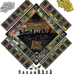 The Lord of the Rings Monopoly Game-Join the Fellowship