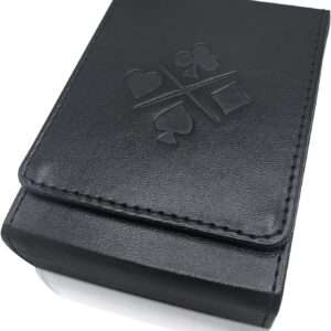 Royal Flush Leather Playing Card Case for Your Premium Decks