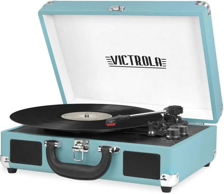 vintage record player