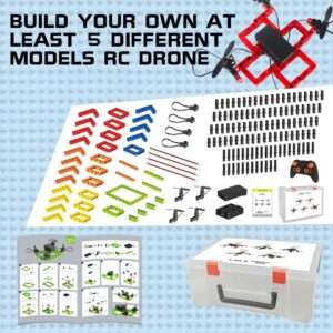 DIY 5-in-1 Mini Drone Kit-Build, Fly, and Have Fun