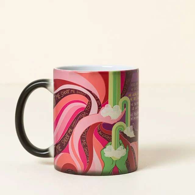 Retro Color-Changing Mugs, Lennon & McCartney Magic Lyrics - Image 2