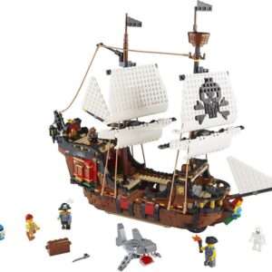 3 Pirate LEGO Building Adventures: Ship, Inn & Skull Island