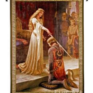 The Accolade Painting Tapestry – A Noble Masterpiece