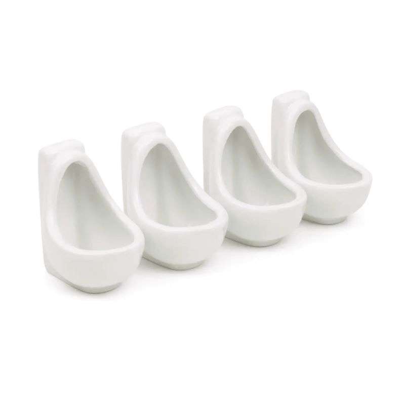 Funny Urinal Shot Glass Set: Cheers to the Throne - Image 2