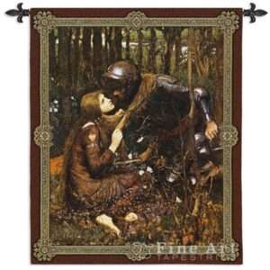 The Medieval Beautiful Lady Without Mercy Wall Tapestry