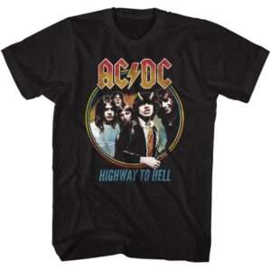 Highway to Hell – AC/DC Band Black T-Shirt