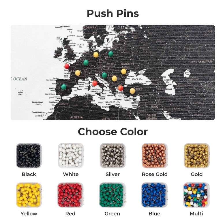 push pins