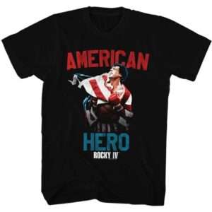 Rocky T-shirt for 80’s Fans of the American Hero of Boxing