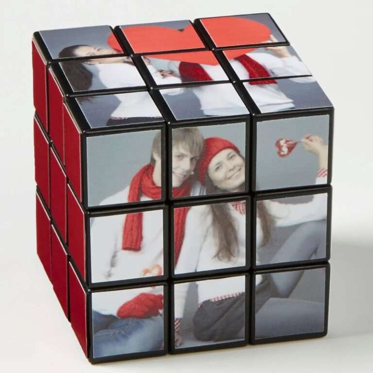 valentines day rubiks cube