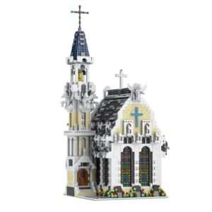 Gothic Medieval Church Building Blocks Set