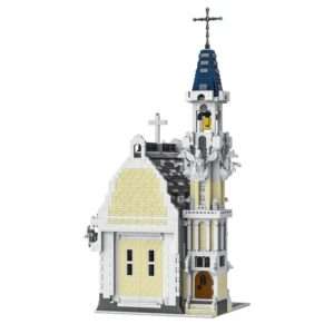 Gothic Medieval Church Building Blocks Set