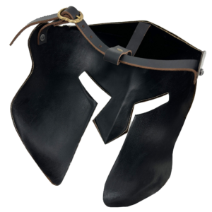 Spartan Facial Battle Mask – 20 Gauge Polished Steel