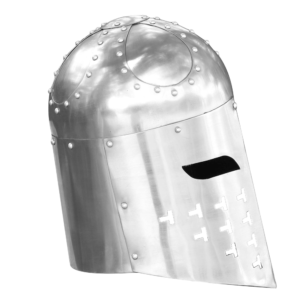 Fully Functional Sugarloaf Steel Helmet – 20g Medieval Armor