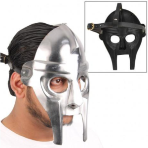 Supervillain MF Doom–Style Mask – Hand-Forged Steel Replica