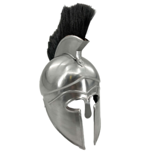 Warrior’s Pride Corinthian Helmet with Black Horsehair Plume