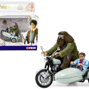 Hagrid’s Motorcycle and Sidecar with Harry Potter Diecast