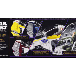 Jedi Starfighter vs Droid Fighters Model Kit 1/48