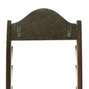 8-Tier Solid Mango Wood Wall Sword Rack