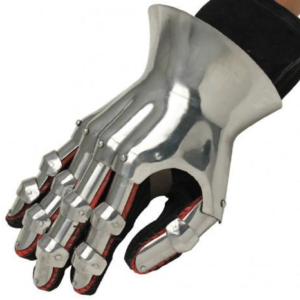 Hourglass Knight Gauntlets – 14th Century Steel Hand Armor