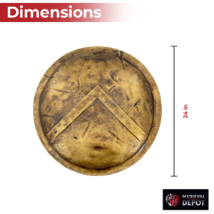 Spartan Life Size Historical Shield