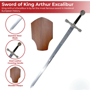 King Arthur Excalibur Sword – Lady of the Lake Edition